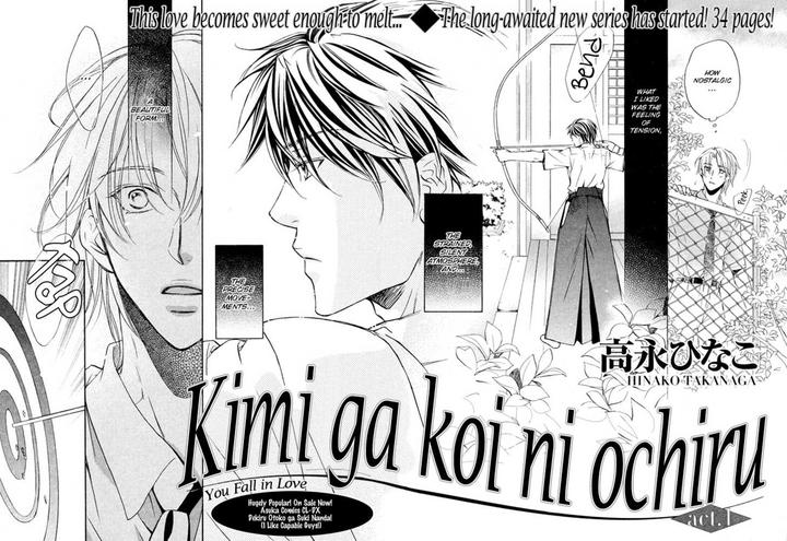 Kimi ga Koi ni Ochiru by TAKANAGA Hinako [Eng] page 8