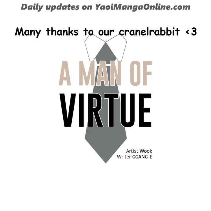 A Man of Virtue by GGANG-E/ Wook [Eng] page 1