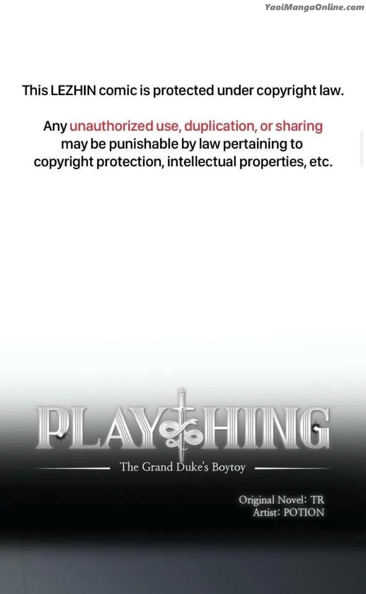 Plaything: The Grand Duke’s Boytoy by TR [Eng] page 1