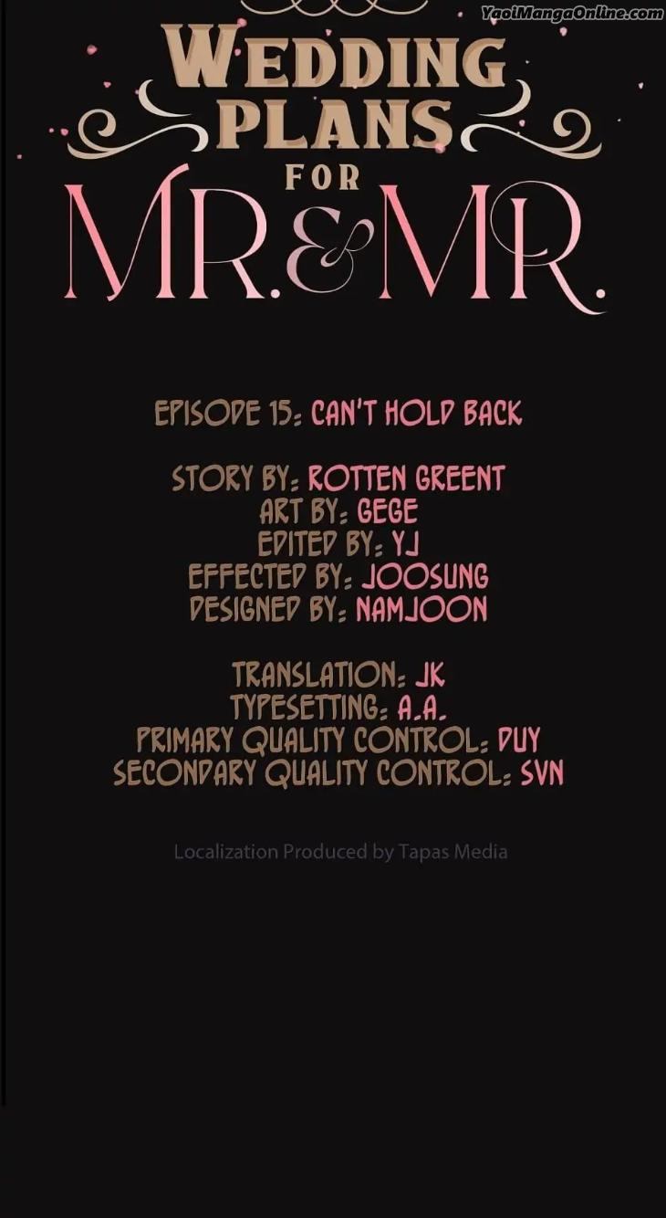 Wedding Plans for Mr. & Mr. by Rotten GreenT [Eng] page 21