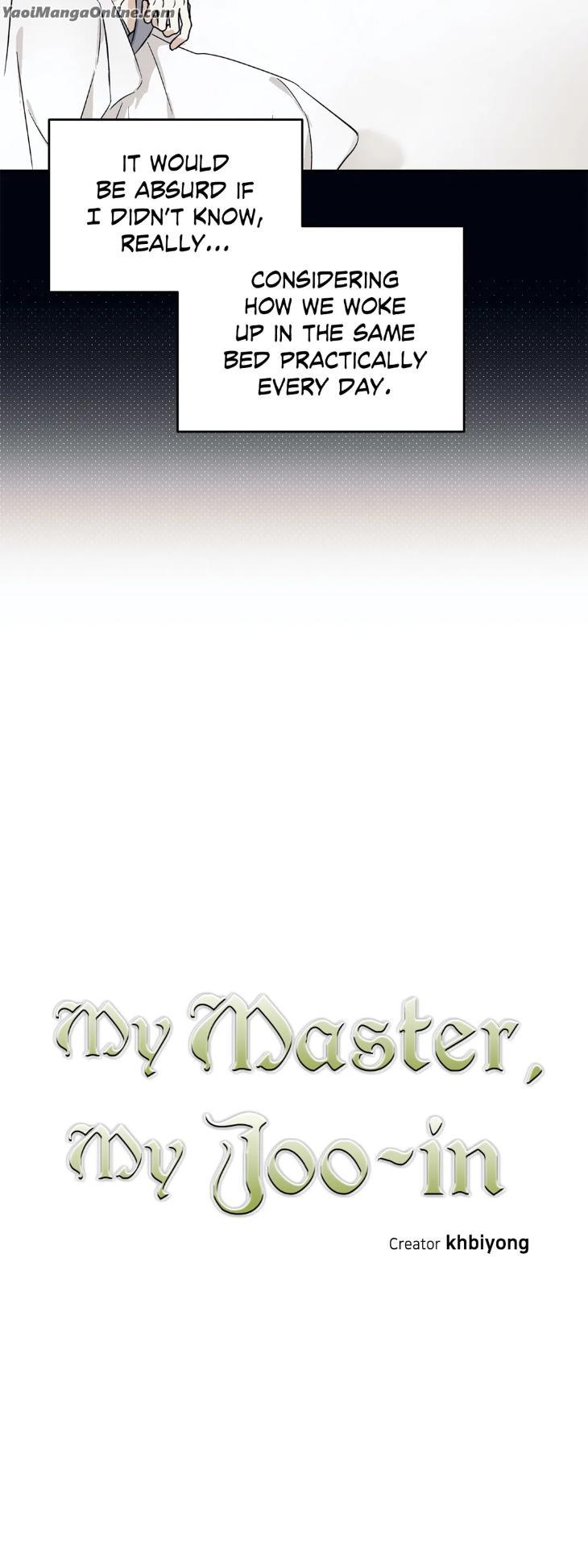 My Master, My Joo-in by Khbiyong [Eng] page 8