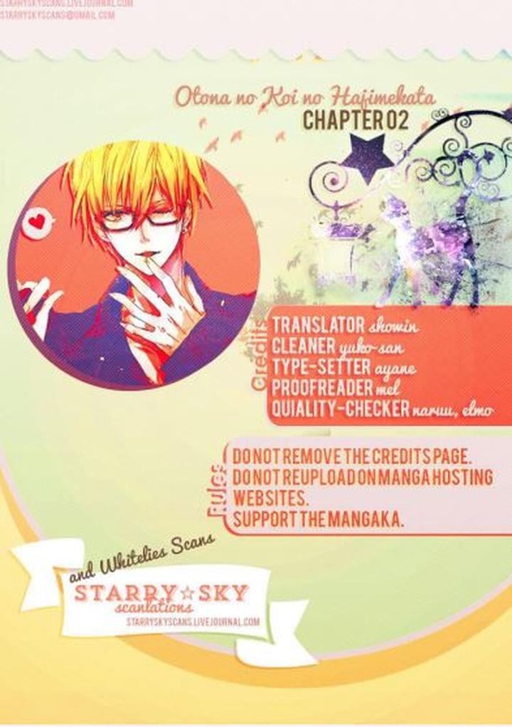 Otona no Koi no Hajimekata by KOUSAKA Akiho – Ch. 3 [Eng] page 2