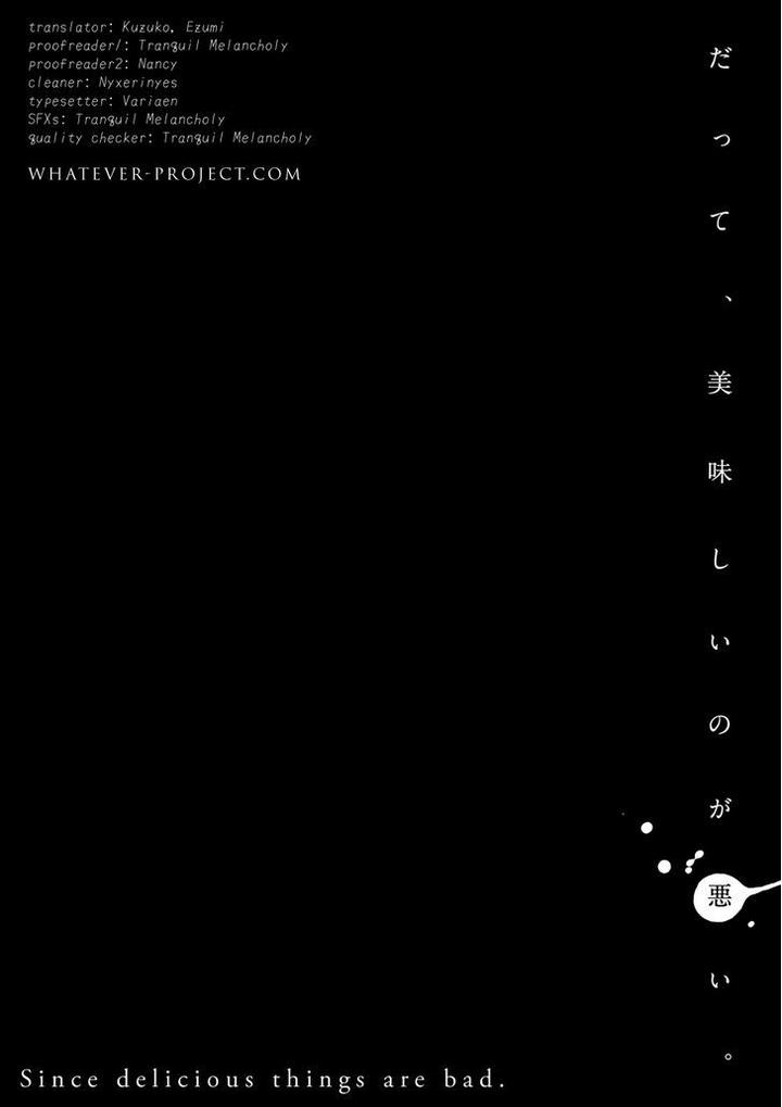 Datte, Oishii no ga Warui by TAKANASHI Morimichi [Eng] page 34