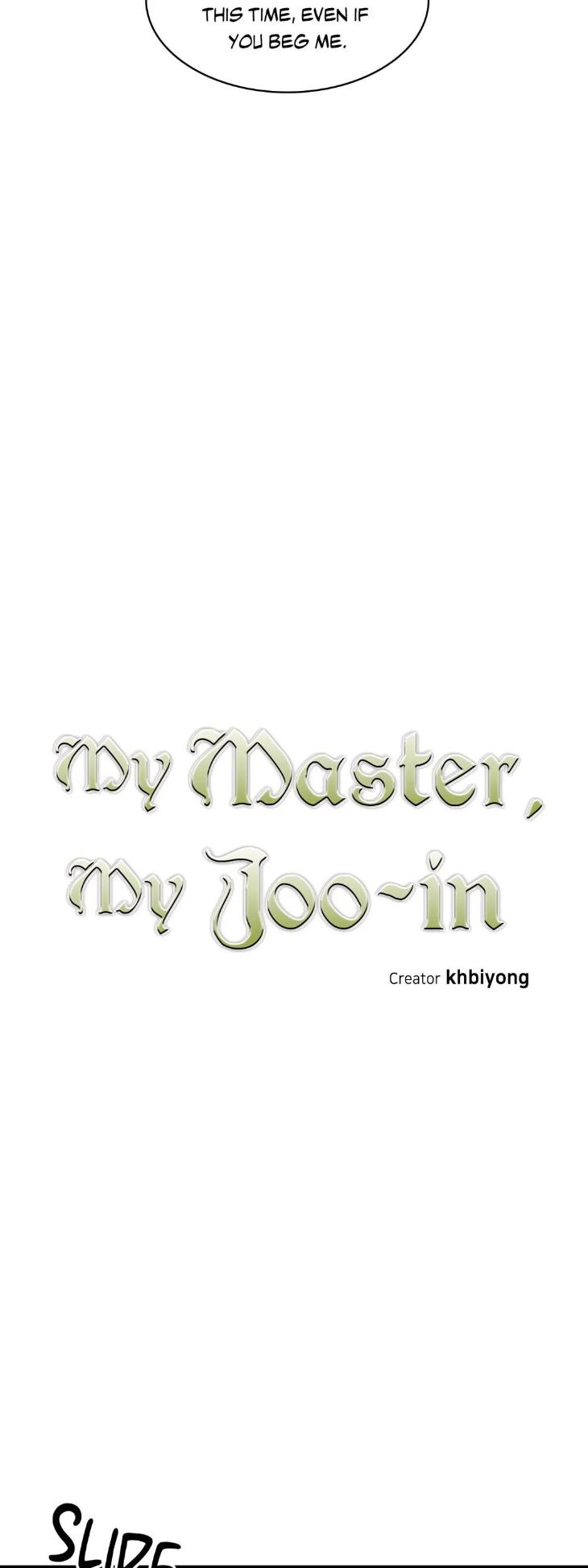 My Master, My Joo-in by Khbiyong [Eng] page 3