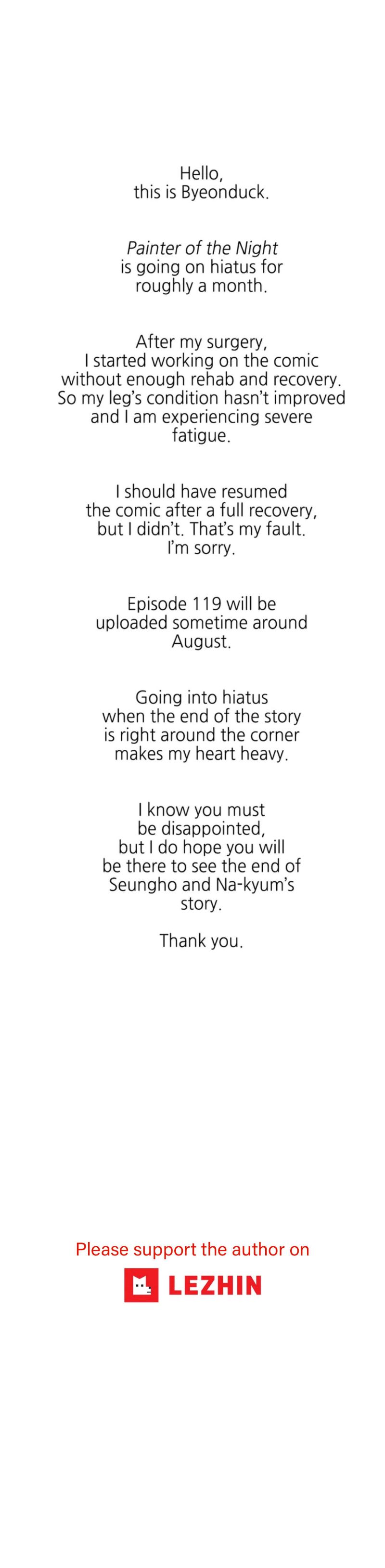 Painter of the Night by Byeonduck – Season 4 – Epilogue 2 [Eng] page 1