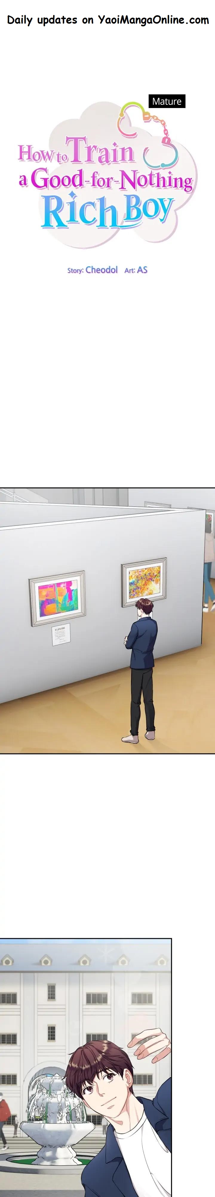 How to Train a Good-for-Nothing Rich Boy by Cheodol [Eng] page 1