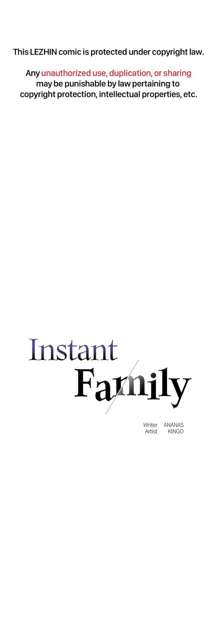 Instant Family by Ananas/ Kingo – Uncensored [Eng] page 1