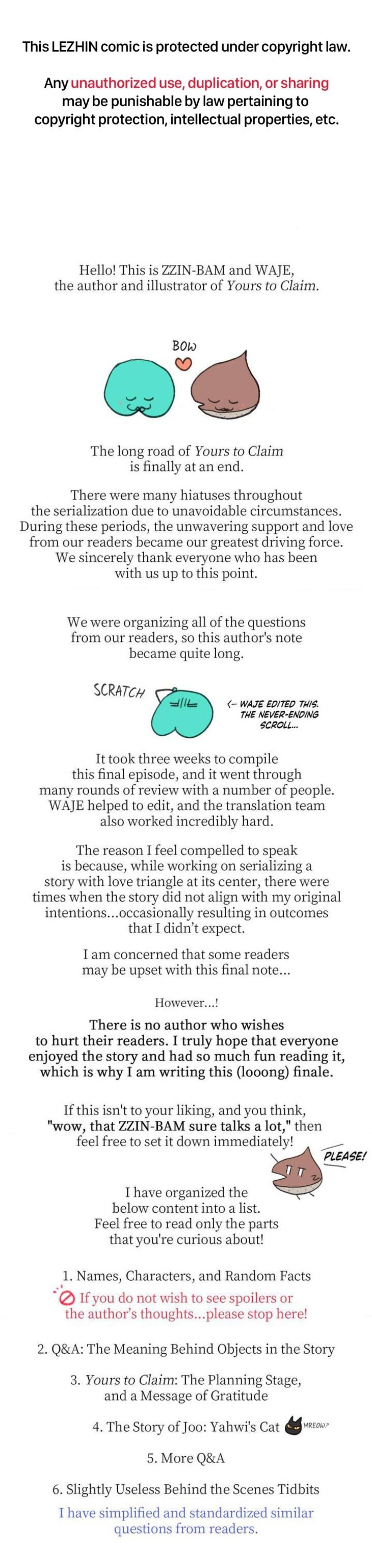 Yours to Claim by Zzin-Bam / Waje – Season 3 – CN [Eng] page 1