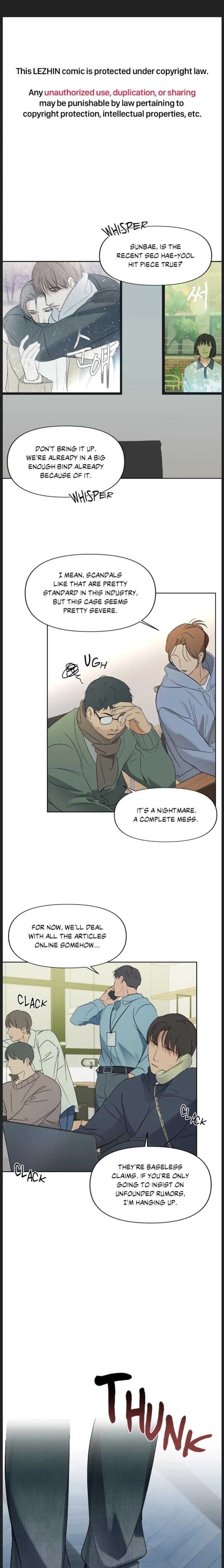 Backlight by Gangddo – Uncensored – Creator’s Note [Eng] page 1