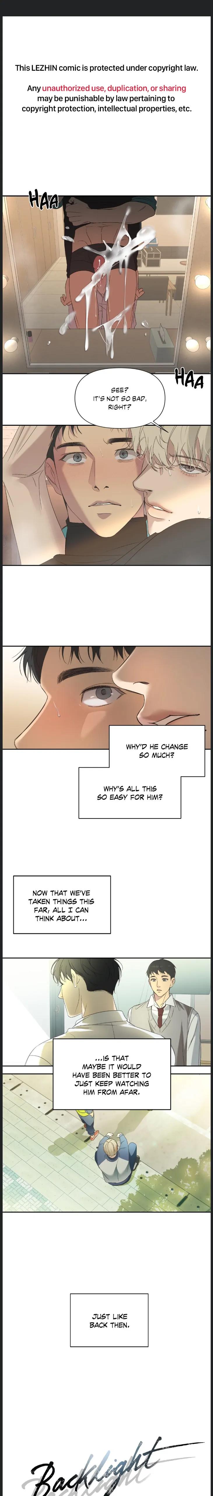 Backlight by Gangddo – Uncensored – Creator’s Note [Eng] page 1