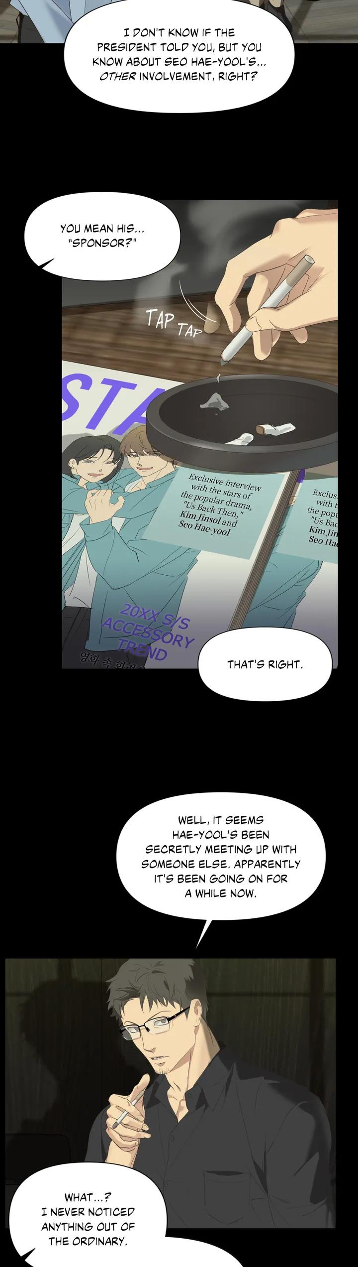 Backlight by Gangddo – Uncensored – Creator’s Note [Eng] page 19