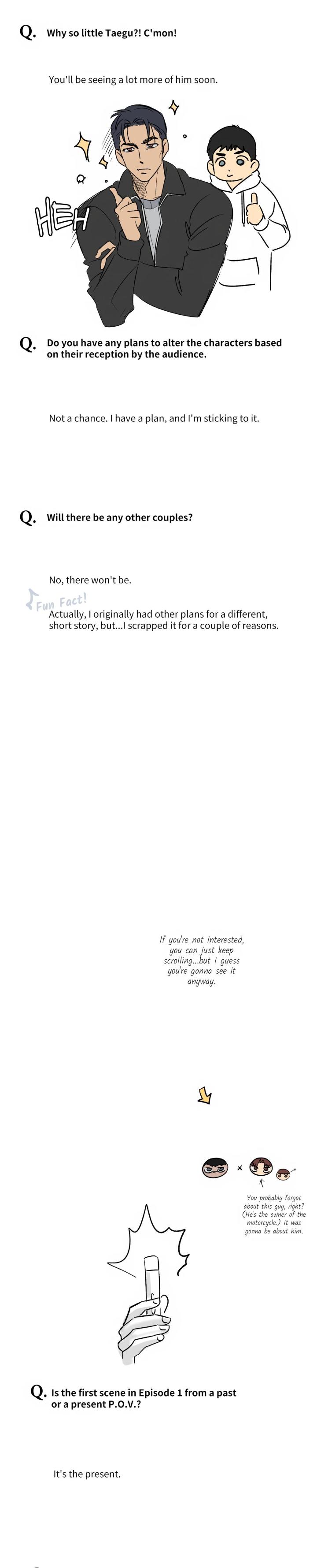 Backlight by Gangddo – Uncensored – Creator’s Note [Eng] page 3