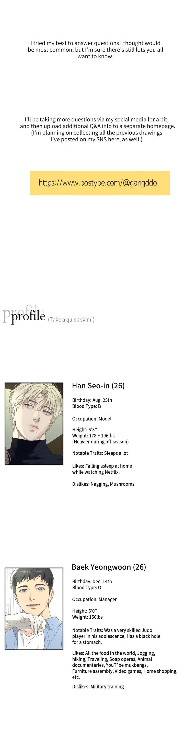 Backlight by Gangddo – Uncensored – Creator’s Note [Eng] page 6