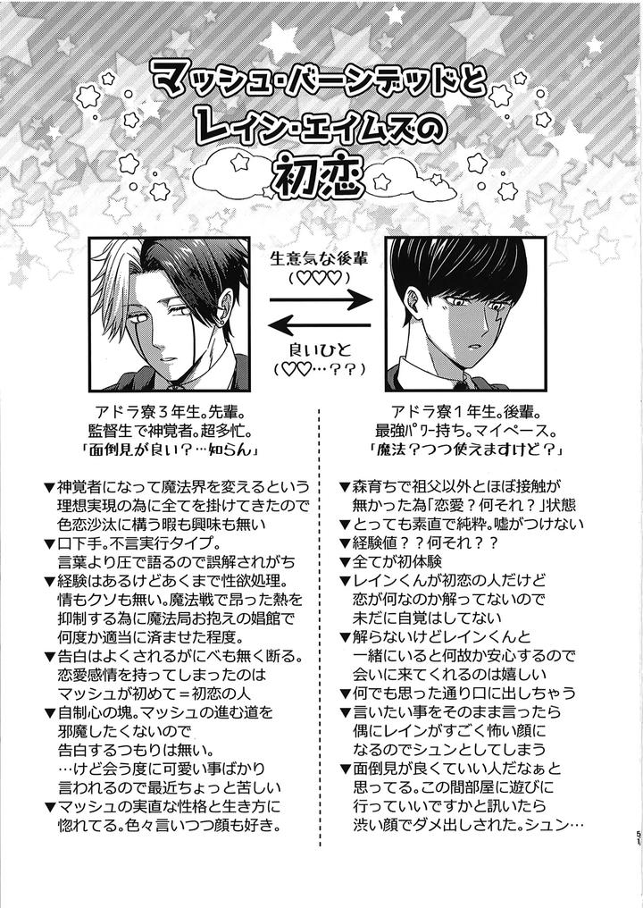 MASHLE Dj – I Want Rayne-kun’s Magic by Hiyokoatama (Sugen Ichiwa) [JP] page 50