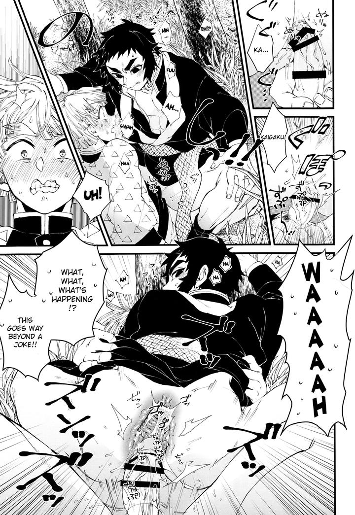 Kimetsu no Yaiba Dj – Haru wa Bonyuu by Mekao (Den Meka) [Eng] page 8
