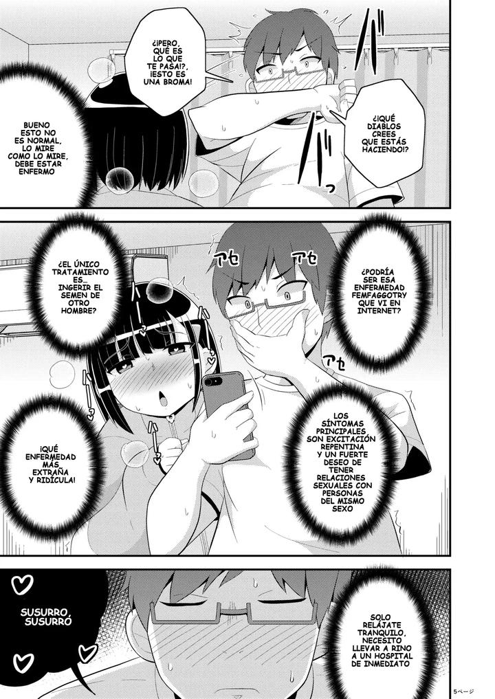 Mesuhomo-byou ni Natta Shinyuu by CHINZURI BOP (Chinzurena) [Esp] page 5