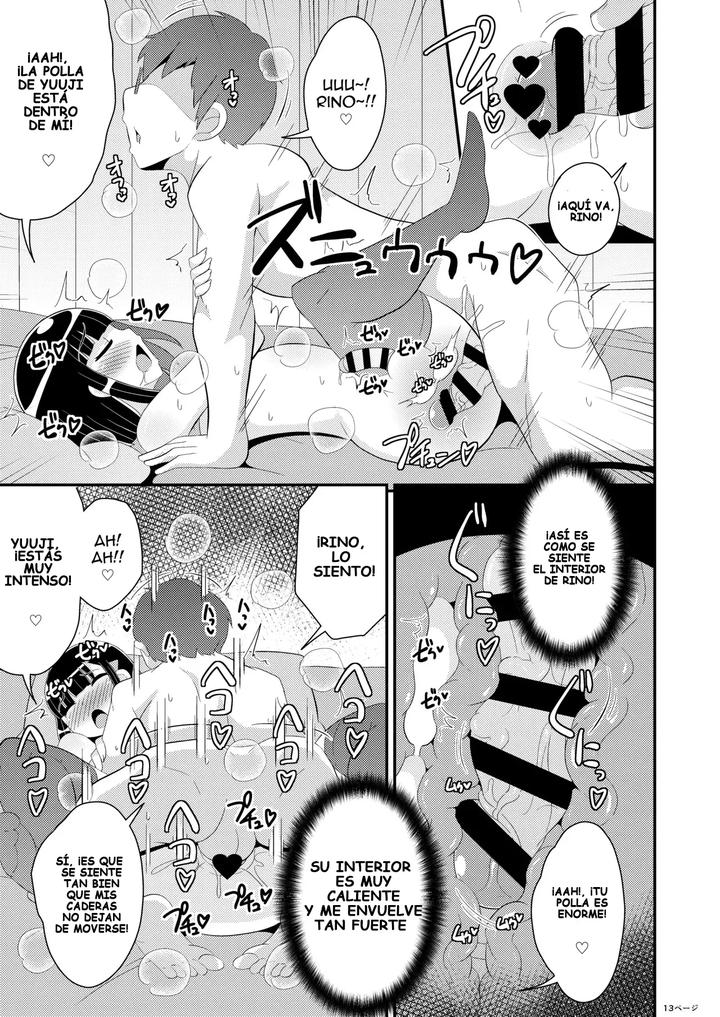 Mesuhomo-byou ni Natta Shinyuu by CHINZURI BOP (Chinzurena) [Esp] page 13