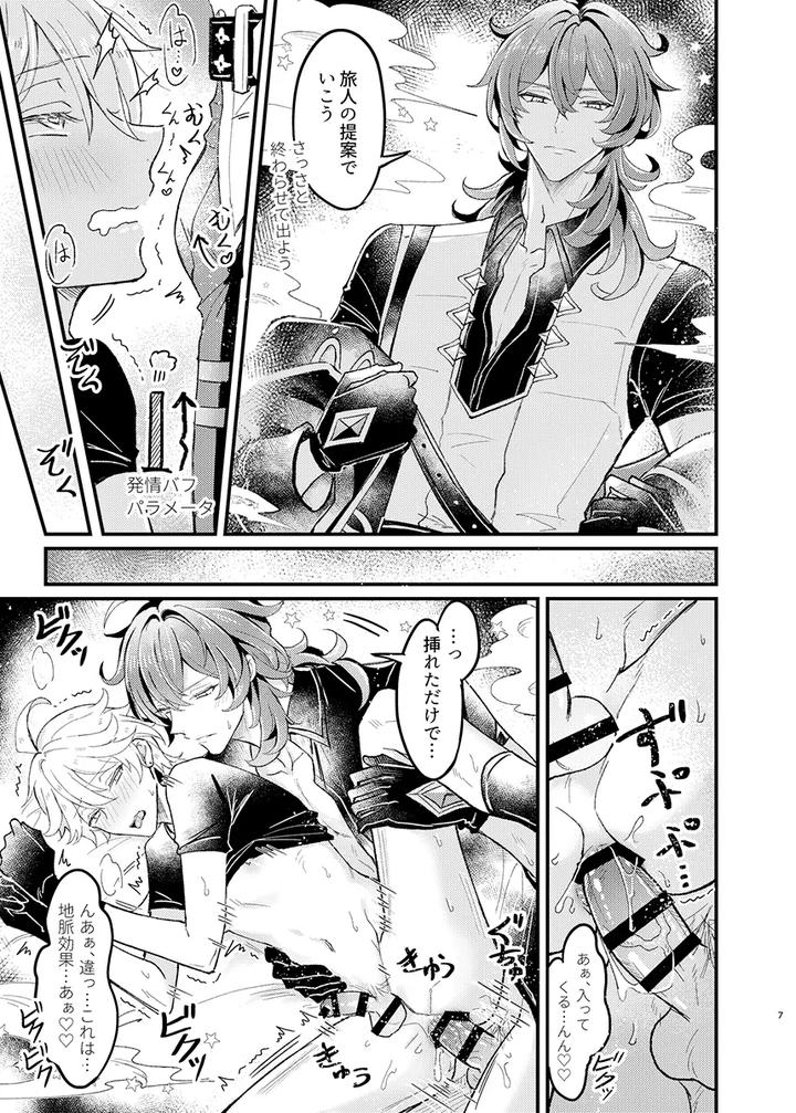 Genshin Impact Dj – Secret Domain XXX Shinai to Derarenai Hikyou by Nounaihokan (k.k Usako) [JP] page 8