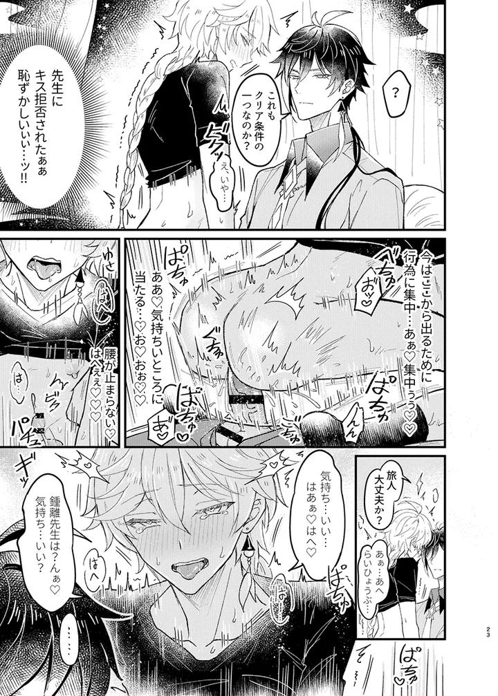 Genshin Impact Dj – Secret Domain XXX Shinai to Derarenai Hikyou by Nounaihokan (k.k Usako) [JP] page 24