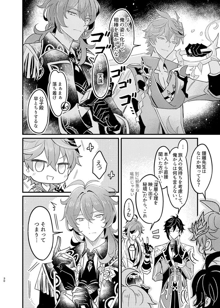 Genshin Impact Dj – Secret Domain XXX Shinai to Derarenai Hikyou by Nounaihokan (k.k Usako) [JP] page 31