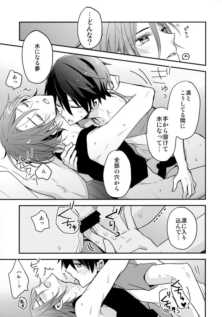 Free! Dj – Shouka Suru Hakuchuumu by Dolce Einsatz (Tomoe Kiko) [JP] page 16