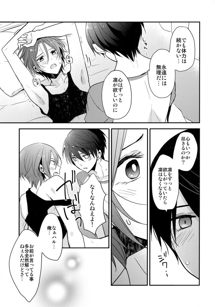 Free! Dj – Shouka Suru Hakuchuumu by Dolce Einsatz (Tomoe Kiko) [JP] page 22