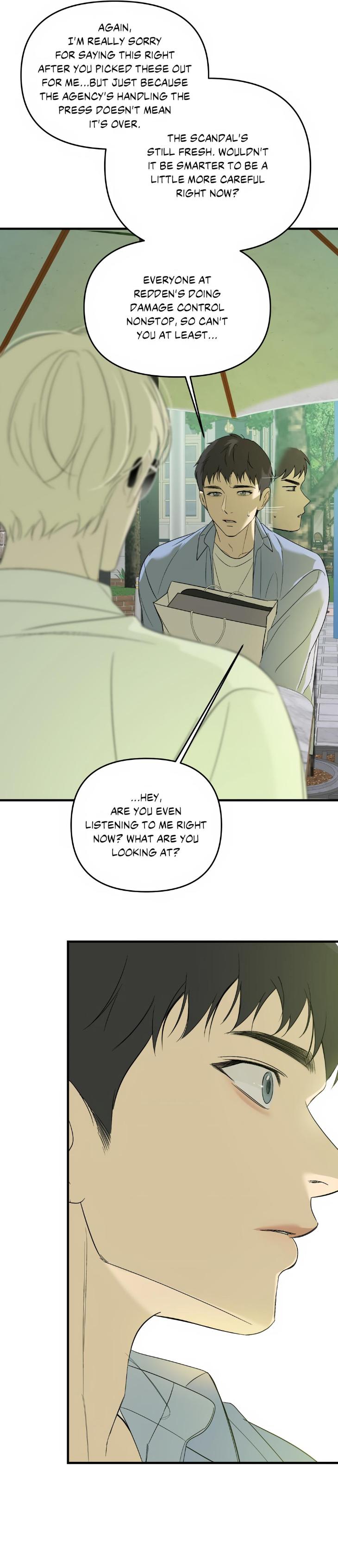 Backlight by Gangddo – Uncensored – Creator’s Note [Eng] page 13