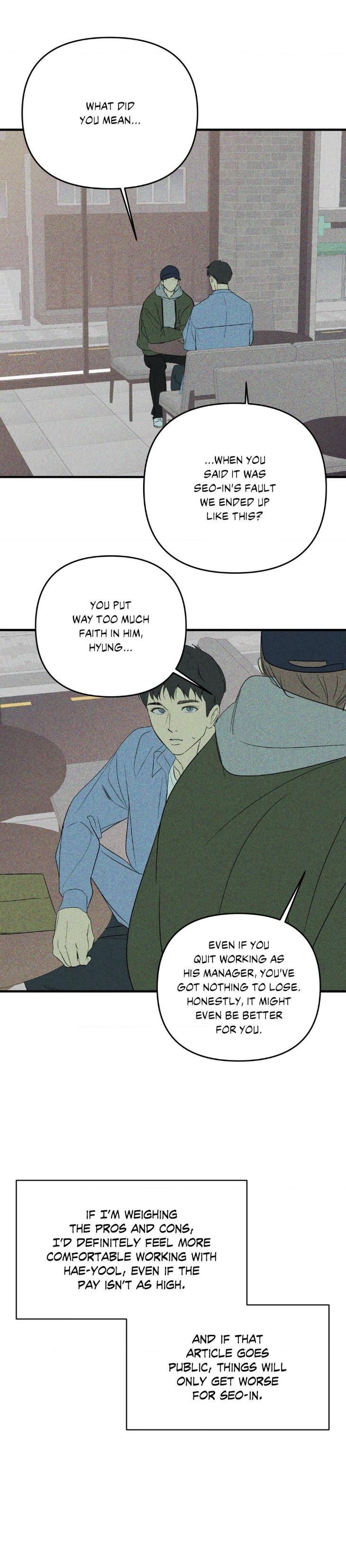 Backlight by Gangddo – Uncensored – Creator’s Note [Eng] page 23