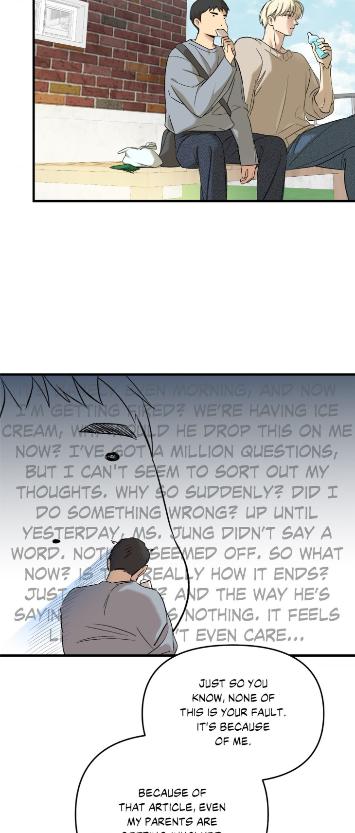 Backlight by Gangddo – Uncensored – Creator’s Note [Eng] page 3