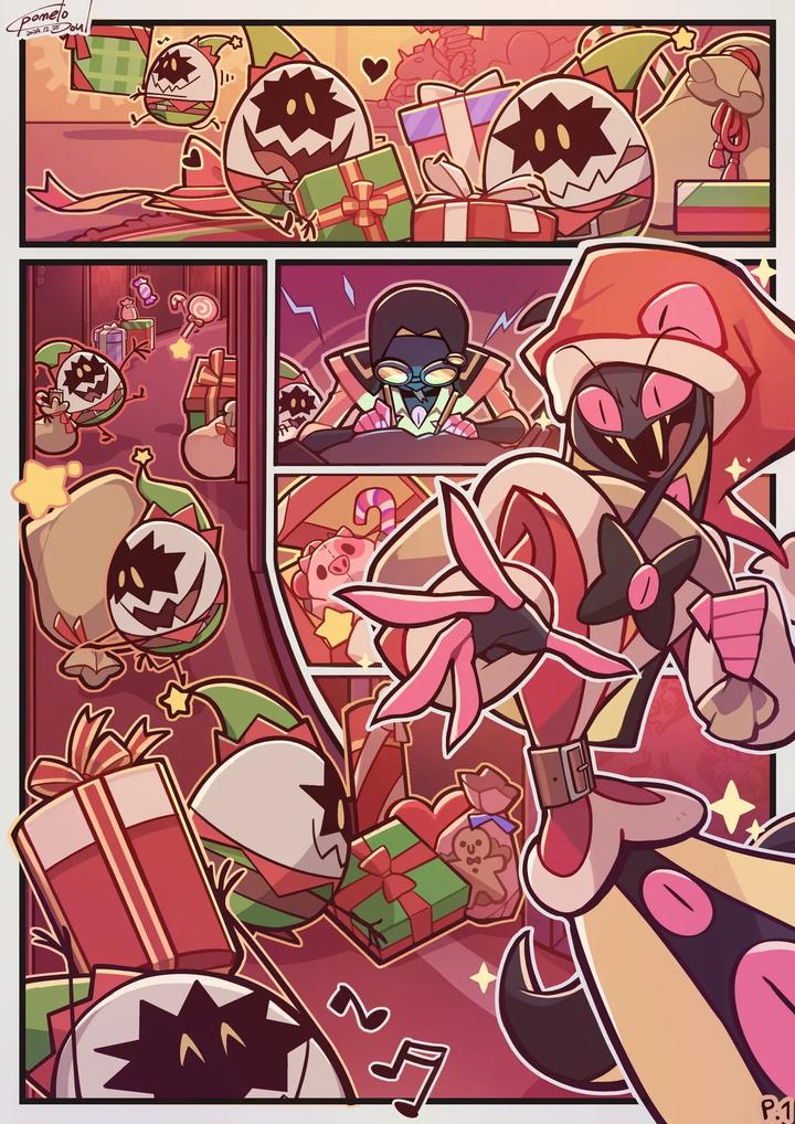 Hazbin Hotel Dj – Christmas Gifts For Everyone by PomeloSoul – Uncensored [Eng] page 1