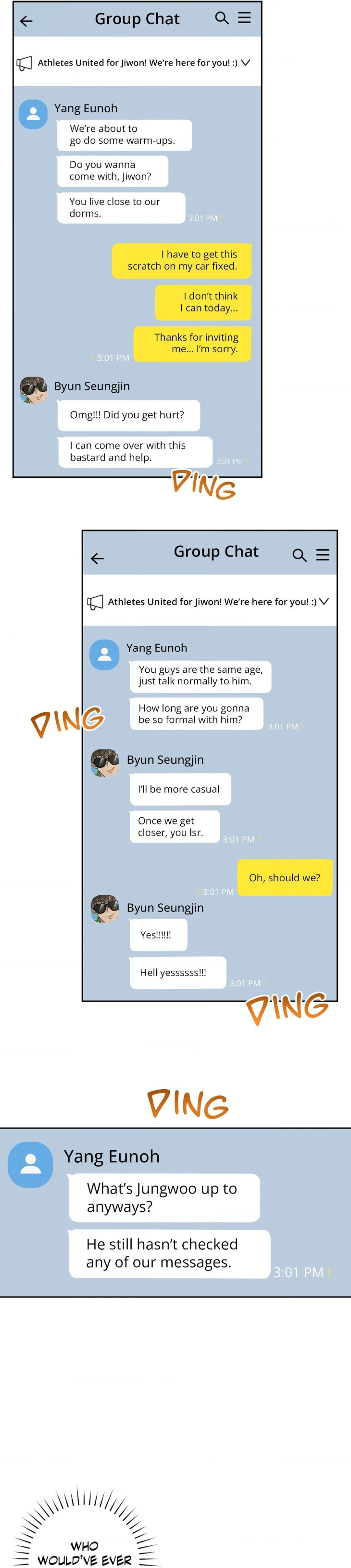 Ballboy Tactics by Yajii – Uncensored – Creator’s Note [Eng] page 17