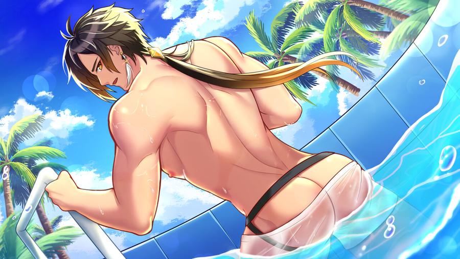 Genshin Impact Dj – “Mr. Zhongli, you don’t want people to find out that you’re wearing panties with anus.” by minghecanyue – Uncensored [Chn] page 15