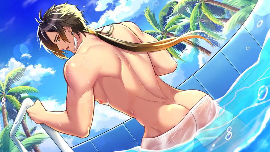 Genshin Impact Dj – “Mr. Zhongli, you don’t want people to find out that you’re wearing panties with anus.” by minghecanyue – Uncensored [Chn] page 42