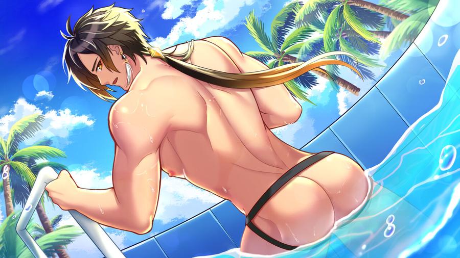 Genshin Impact Dj – “Mr. Zhongli, you don’t want people to find out that you’re wearing panties with anus.” by minghecanyue – Uncensored [Chn] page 43