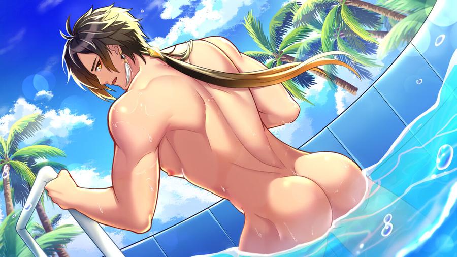 Genshin Impact Dj – “Mr. Zhongli, you don’t want people to find out that you’re wearing panties with anus.” by minghecanyue – Uncensored [Chn] page 44