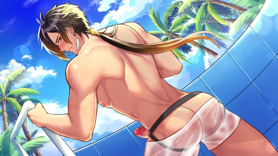 Genshin Impact Dj – “Mr. Zhongli, you don’t want people to find out that you’re wearing panties with anus.” by minghecanyue – Uncensored [Chn] page 49