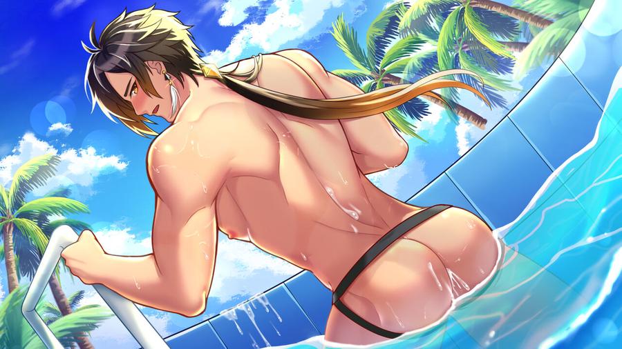 Genshin Impact Dj – “Mr. Zhongli, you don’t want people to find out that you’re wearing panties with anus.” by minghecanyue – Uncensored [Chn] page 54