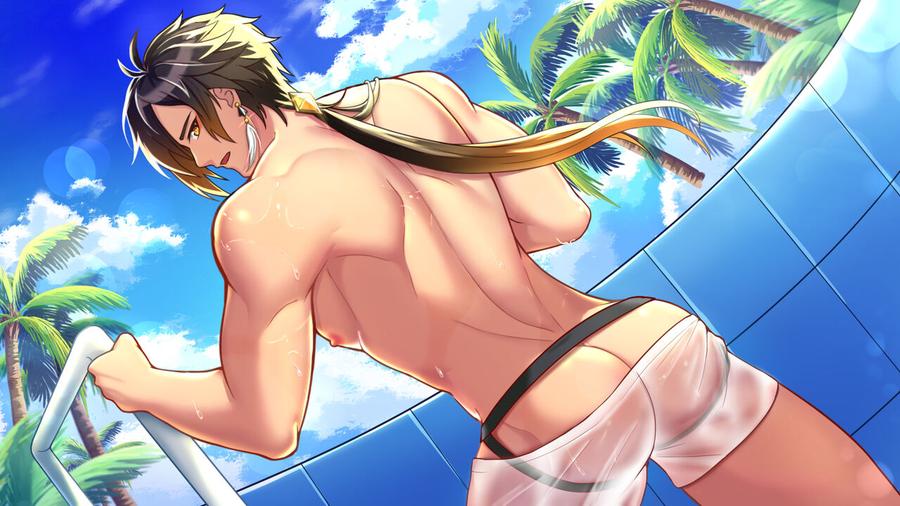 Genshin Impact Dj – “Mr. Zhongli, you don’t want people to find out that you’re wearing panties with anus.” by minghecanyue – Uncensored [Chn] page 55