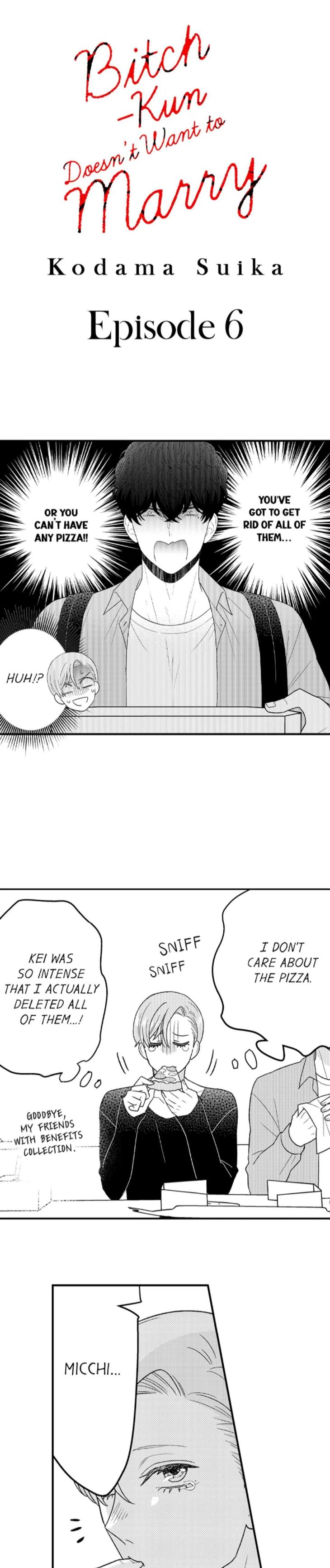 Bitch-Kun Doesn’t Want to Marry by Kodama Suika [Eng] page 1