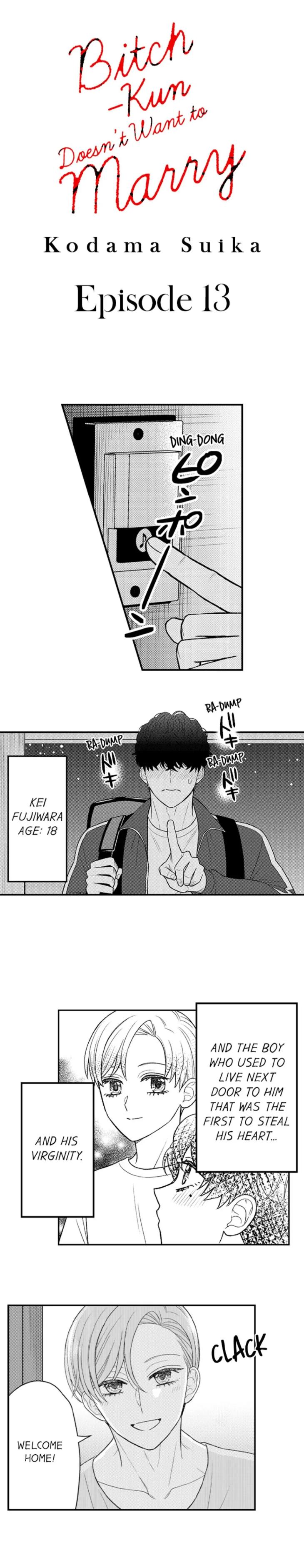 Bitch-Kun Doesn’t Want to Marry by Kodama Suika [Eng] page 1