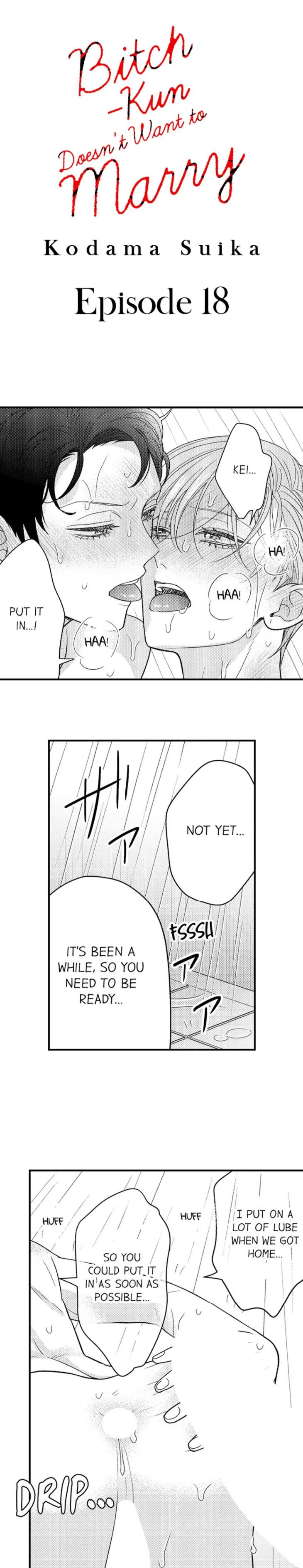 Bitch-Kun Doesn’t Want to Marry by Kodama Suika [Eng] page 1