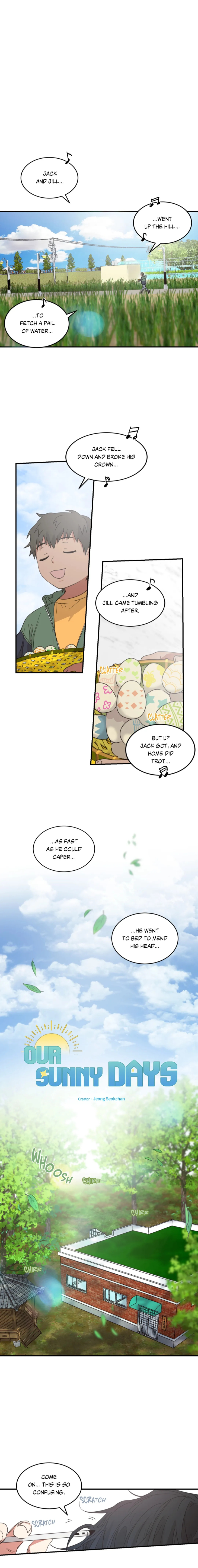 Our Sunny Days by Jeong Seokchan – Creator’s Note [Eng] page 1