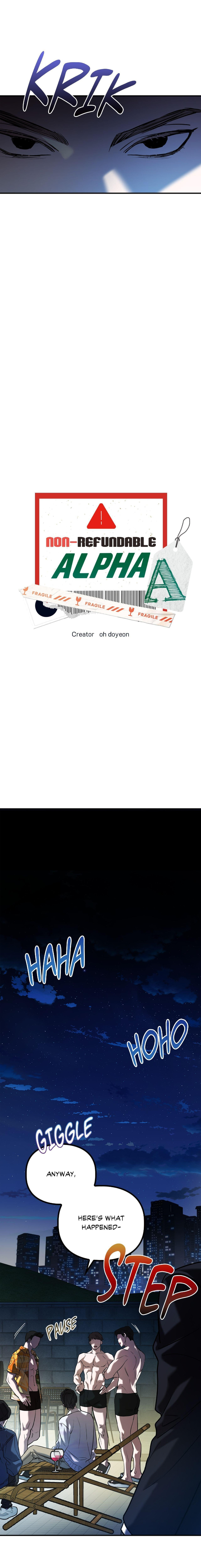 Non-Refundable Alpha by oh doyeon [Eng] page 3