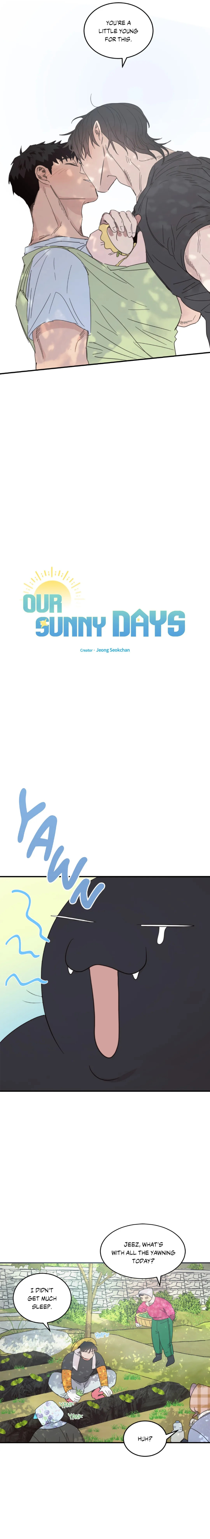 Our Sunny Days by Jeong Seokchan – Creator’s Note [Eng] page 4