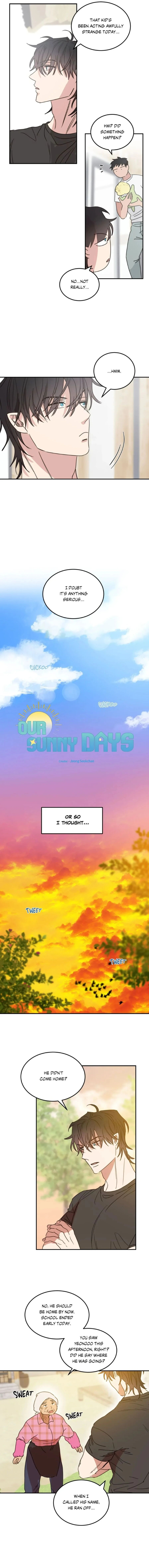 Our Sunny Days by Jeong Seokchan – Creator’s Note [Eng] page 3