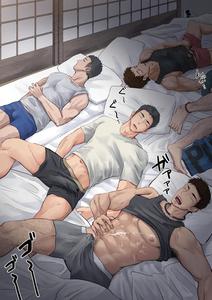 On a summer camp night, with my senior by Motyaki [JP]