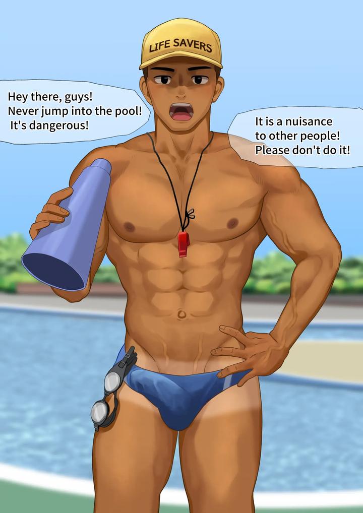 Pool lifeguard punishment fuck by Motyaki [JP] page 8