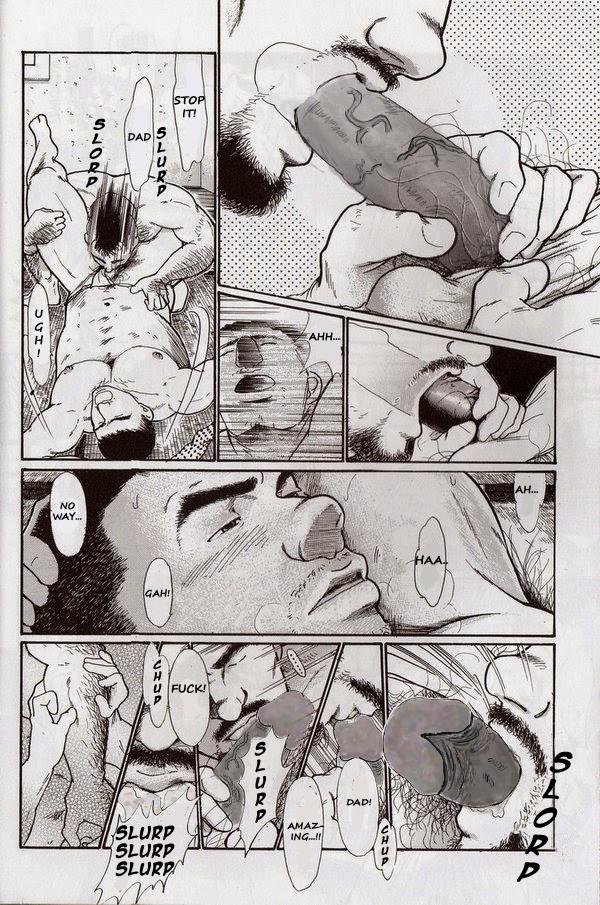 Dad’s Fundoshi (Oyaji no Fundoshi) by Raizo Taira [Eng] – Absentminded page 9