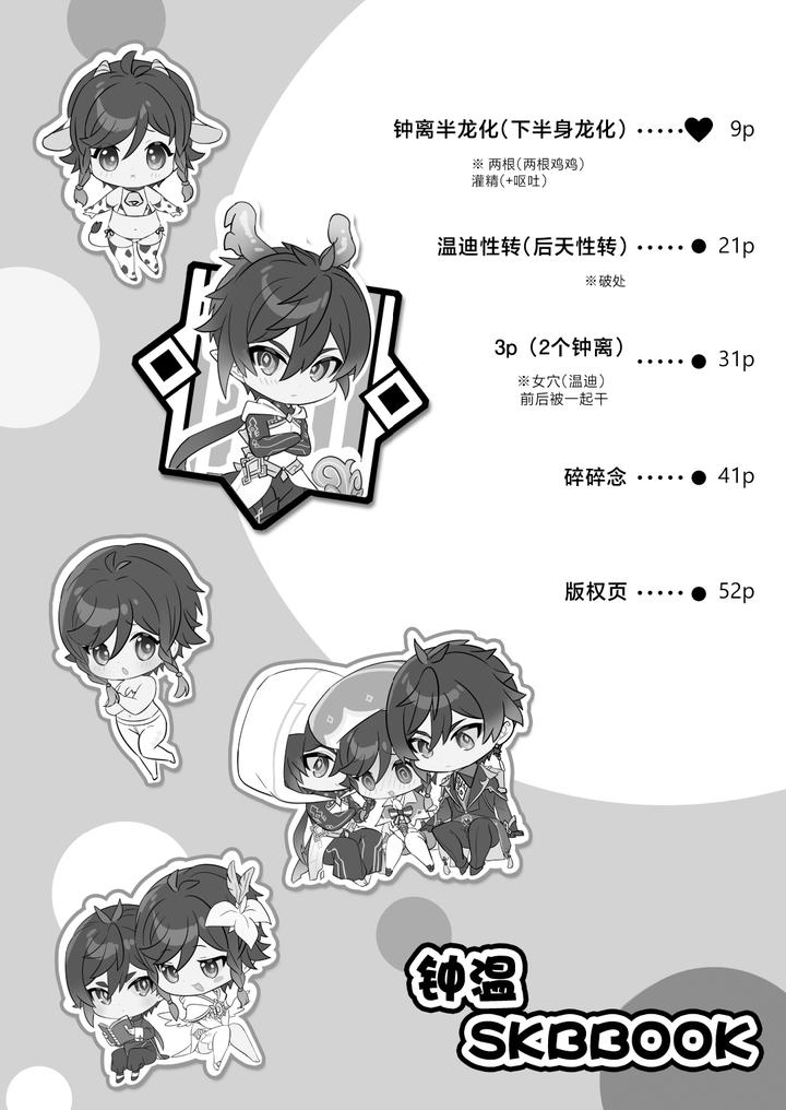 Genshin Impact Dj – ZhongVen SKB Book by LUV 3 DO (don9ri) [Chn] page 7