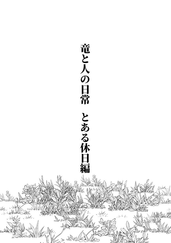 The daily life of dragons and humans [JP] page 3